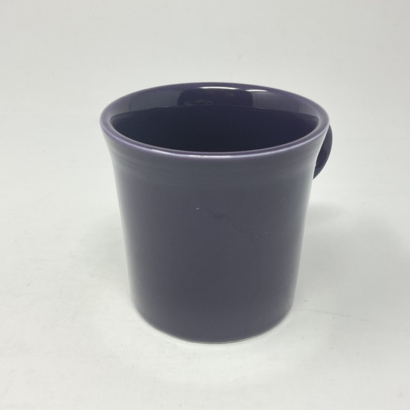 Fiesta Ware Homer Laughlin Purple Eggplant O-Ring Handle Coffee Mug - Picture 2 of 7
